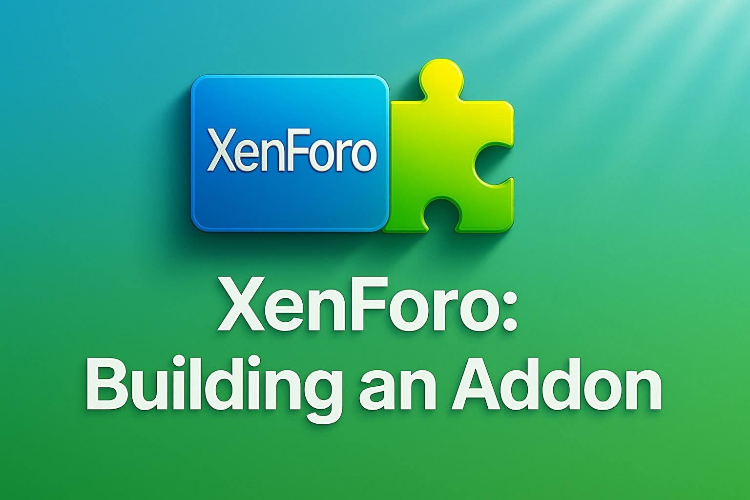 XenForo Tutorial: Building an Add-on